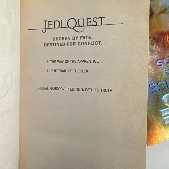 Star Wars Jedi Apprentice Special Edition Deception Jude Watson Lot Of 3 - Picture 7 of 9